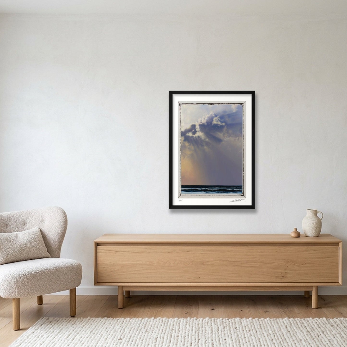 Satchmichal — 17×23" Black Frame