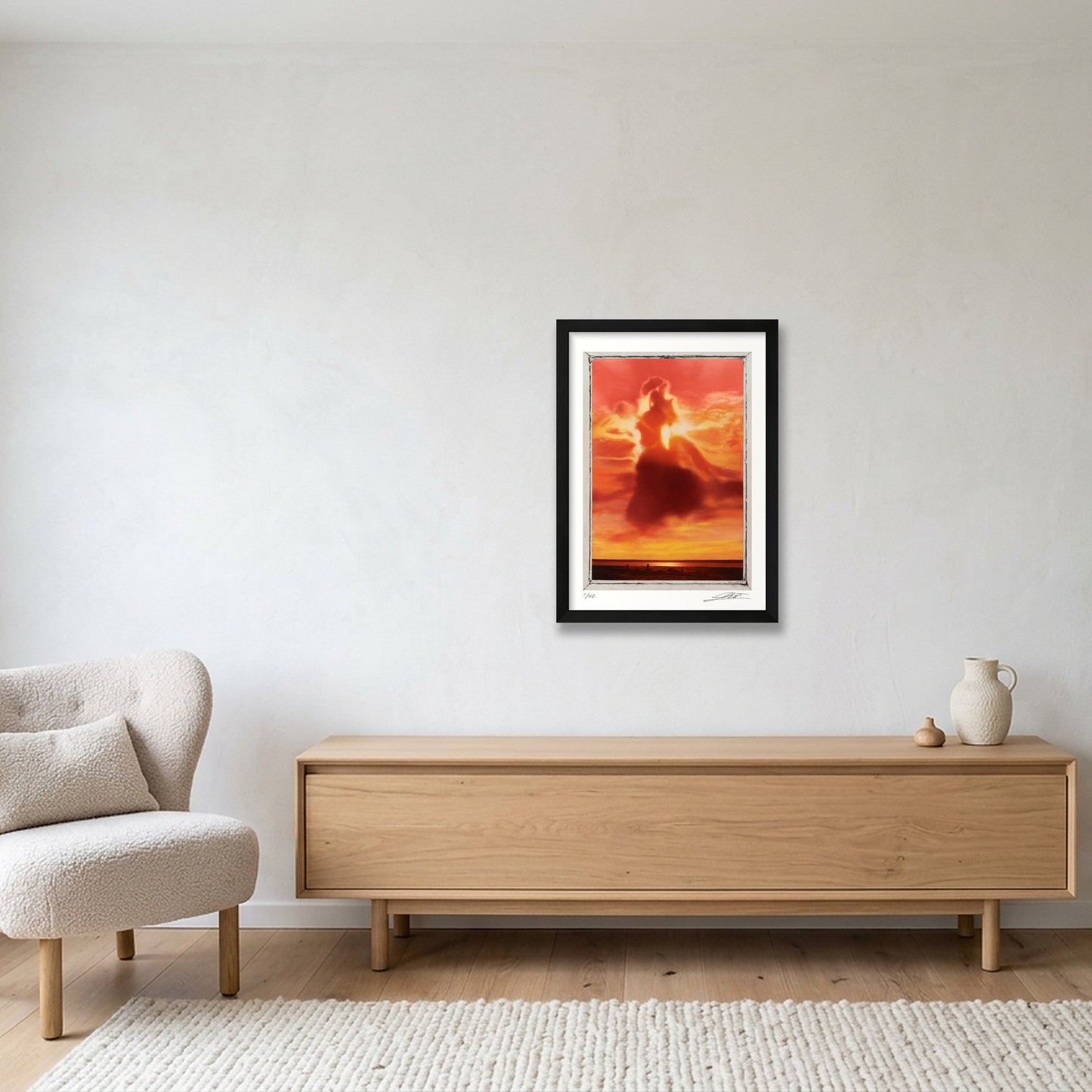 Asrafil — A3 (12×17") Black Frame
