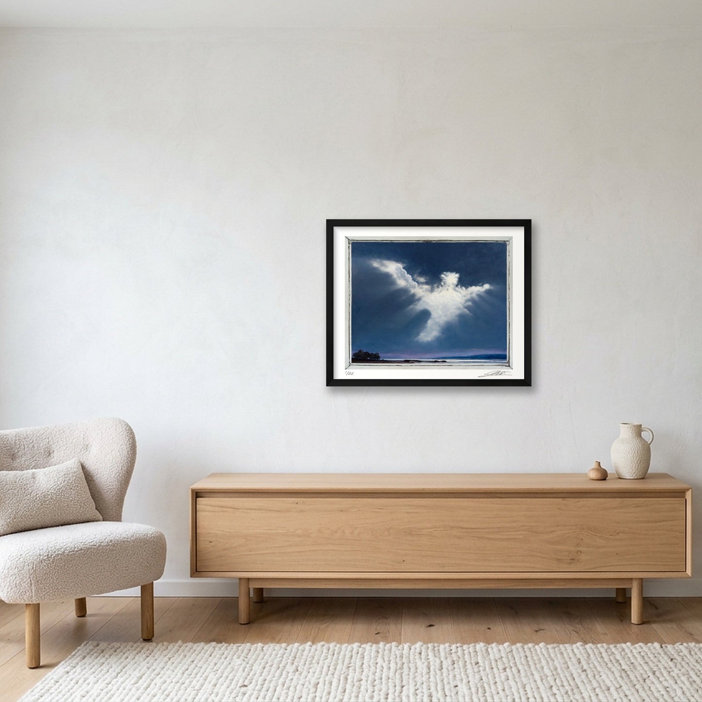 Memuneh — 20×16" Black Frame